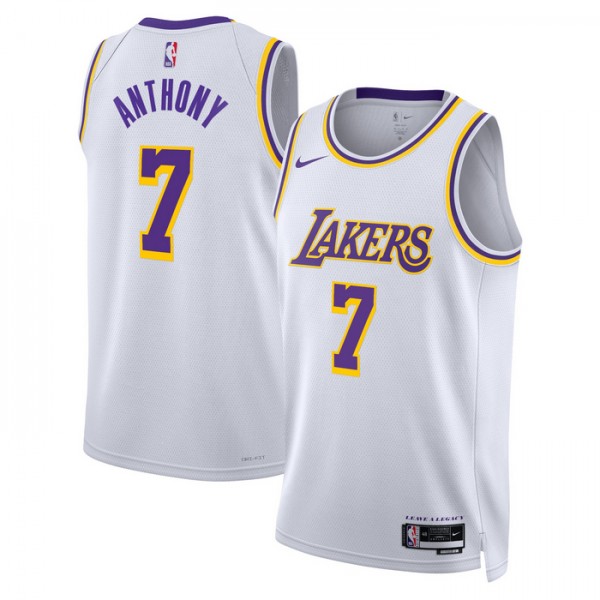 Los Angeles Lakers Trikot Carmelo Anthony 7 Nike 2022-23 Association Edition Weiß Swingman - Herren Los Angeles Lakers Trikot Carmelo Anthony 7 Nike 2022-23 Association Edition Weiß Swingman - Herren